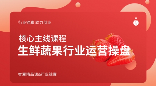 生鲜蔬果行业运营操盘