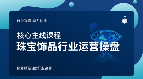 珠宝饰品行业运营操盘